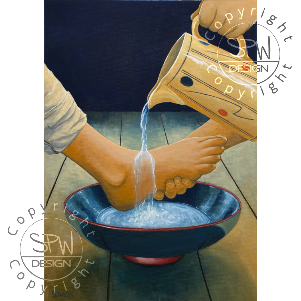 The Foot Washer